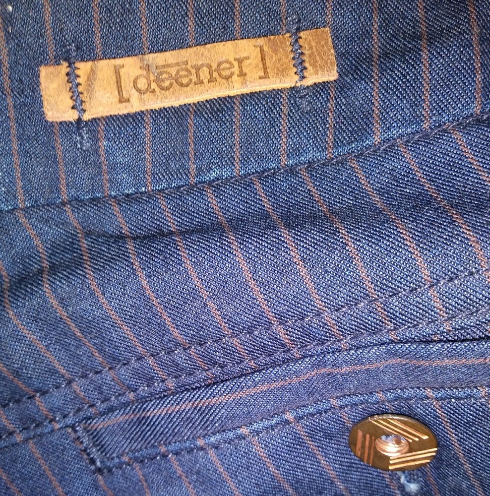 "Deener" Pinstripe Trouser